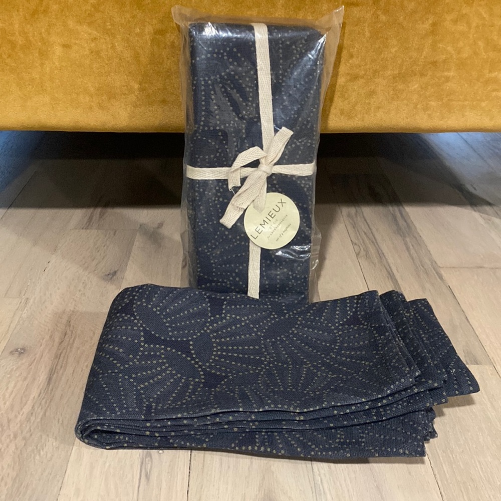 8 LEMIEUX NAPKINS from Anthropologie